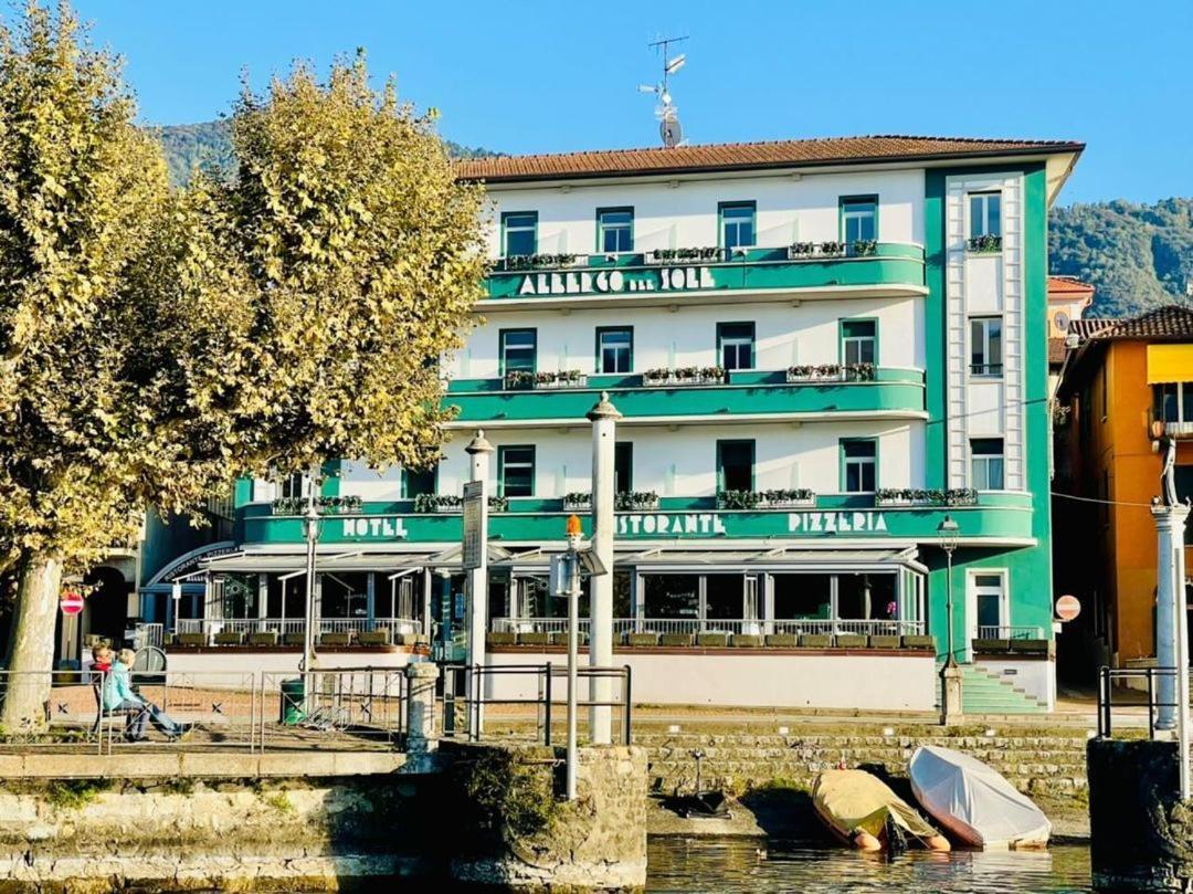 Albergo Del Sole Porto Valtravaglia Eksteriør billede